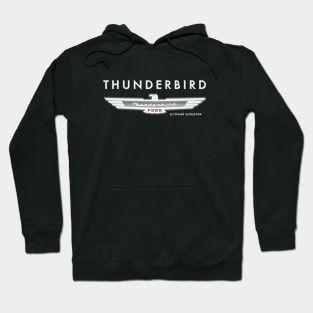 Thunderbird Emblem w Type Embossed Hoodie